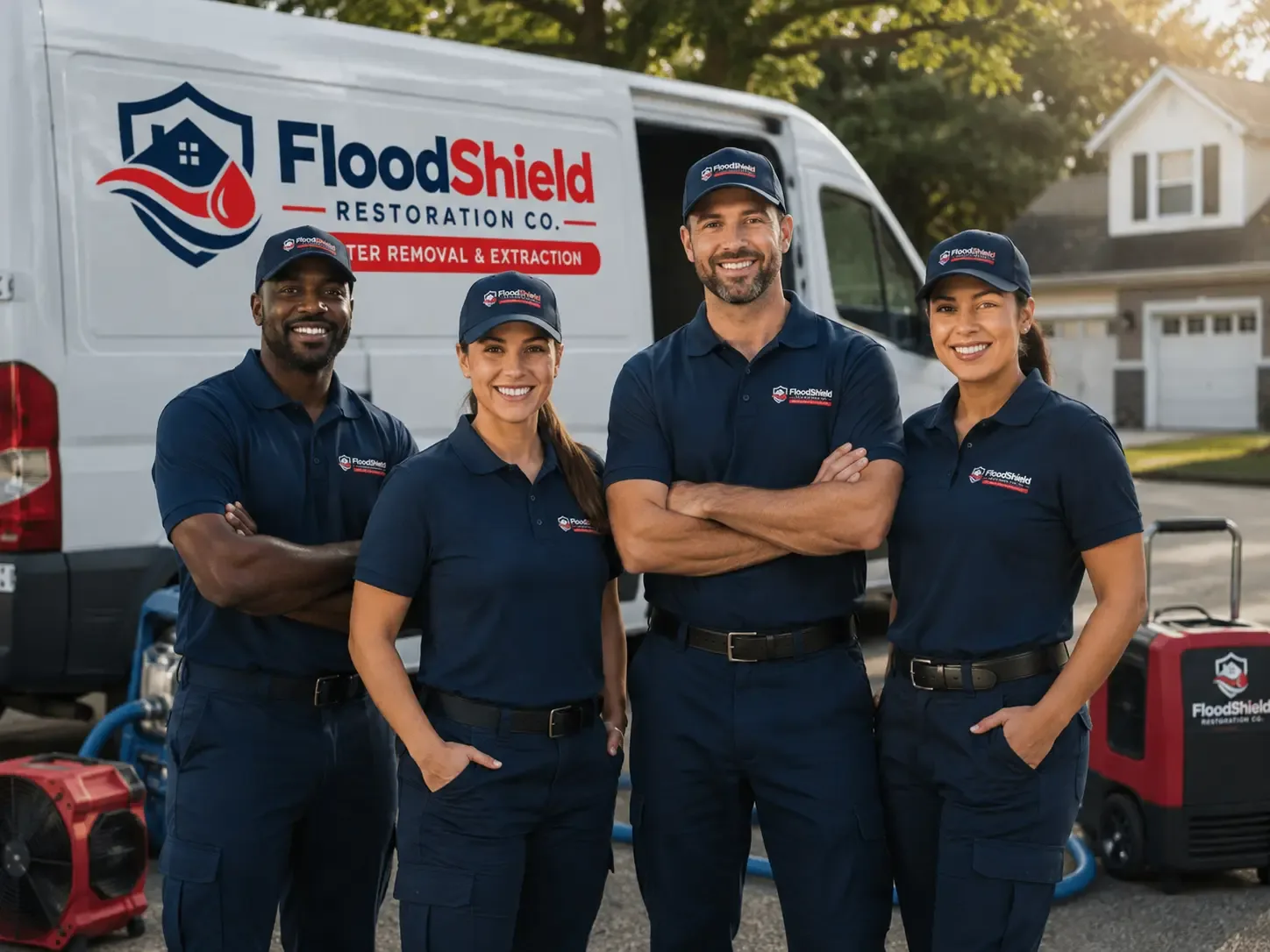 Flood Damage Restoration company in Verona, MS
